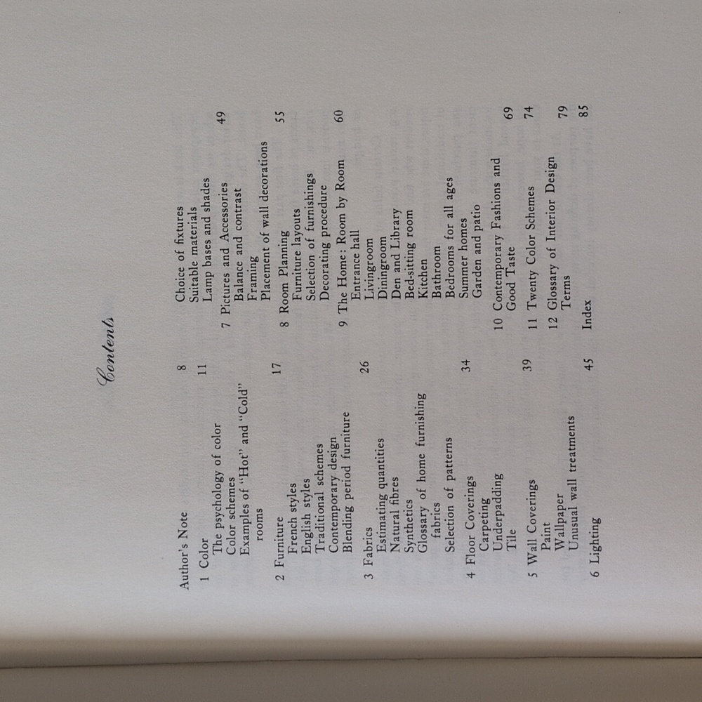 Introduction to Interior Design - 1968 - Picture 5 of 16